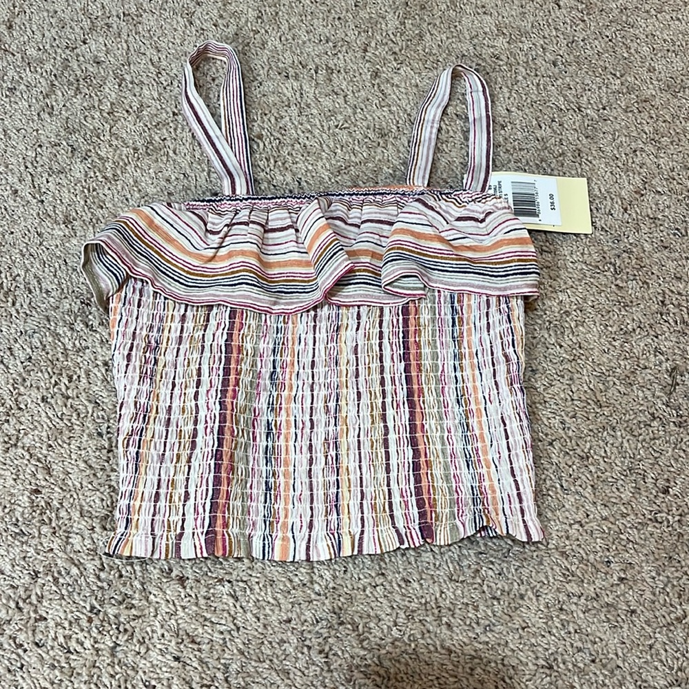 NEW Stripe Tank Top (Size S)